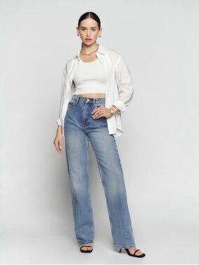 Reformation Wilder High Rise Wide Leg Women's Jeans
